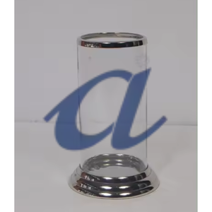 Bougeoir en verre à prix abordable avec bougeoir en verre de forme ronde fait main de style vintage à vendre - Product Image 2