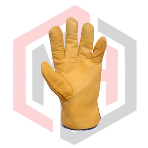ถุงมือยางลาเท็กซ์ทนความร้อนอย่างดี ป้องกันไฟฟ้าสถิต ใช้ได้ทั่วไป สำหรับงานเชื่อมอาร์กอน สายรัดปรับแต่งได้ ถุงมือทำงาน - Product Image 2
