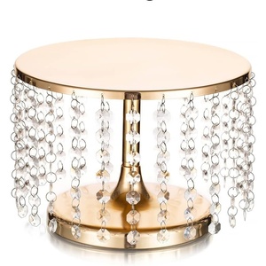 Soporte para Tartas de Metal Elegante y Resistente de Diseño Moderno en Color Negro, Perfecto para Bodas, Fiestas y Exhibición de Postres, Duradero - Product Image 3