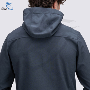 Veste coupe-vent unisexe imperméable à coque souple avec fermeture éclair, grande taille, séchage rapide, légère, respirante, pour la pêche, la randonnée, personnalisable - Product Image 6