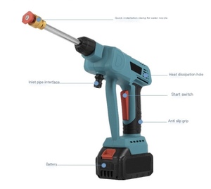 Lavadora <span class=keywords><strong>de</strong></span> <span class=keywords><strong>coche</strong></span> <span class=keywords><strong>de</strong></span> alta presión, lavadora <span class=keywords><strong>de</strong></span> <span class=keywords><strong>coche</strong></span> recargable portátil, pistola <span class=keywords><strong>de</strong></span> agua <span class=keywords><strong>de</strong></span> alta presión <span class=keywords><strong>con</strong></span> batería <span class=keywords><strong>de</strong></span> litio pequeña montada en vehículo - Product Image 1