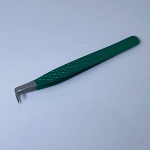 Herramienta de maquillaje Pinzas aplicadoras de pestañas con logotipo personalizado Pinzas para pestañas Pinzas de acero inoxidable de alta calidad de buena calidad - Product Image 3