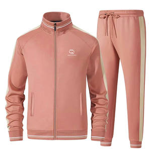 Conjunto de chándal con logotipo bordado personalizado, fábrica, diseño clásico, chándales estándar suaves y cómodos - Product Image 3