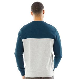 2025 venta al por mayor de sudaderas con capucha de cuello redondo de lana de algodón sudaderas con logotipo personalizado de talla grande sudaderas de manga larga para hombres sin capucha - Product Image 2