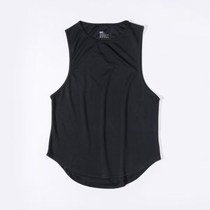 Débardeur pas cher à séchage rapide pour hommes, musculation, fitness, course à pied, logo personnalisé - Product Image 5