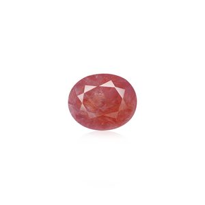 Piedra Preciosa Suelta de Rubí Natural de 4.33 Quilates, Zafiro y Esmeralda Creados en Laboratorio, Corte Ovalado, Facetado, Calibrado, Óptico, Disponible en Rojo, Verde y Rosa - Product Image 1
