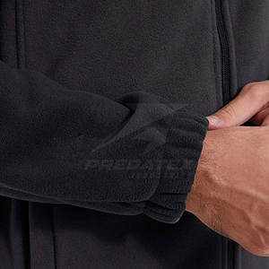 Chaquetas de lana polar de marca privada hechas a medida con cuello levantado a precio de fábrica - Product Image 6