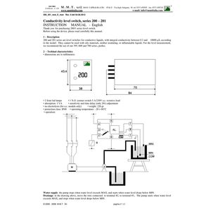 เครื่องควบคุมระดับการนำไฟฟ้าล่าช้าแบบถอดได้201พร้อมระบบซ็อกเก็ตแปดขั้วไฟฟ้าการควบคุมความแม่นยำสูง24V AC - Product Image 4
