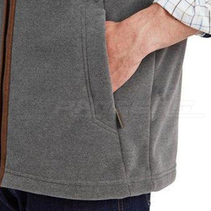 <b>Top</b> Selling Custom Logo <b>Men</b> Polar Fleece Vest <b>Thermal</b> Heated Winter Outdoor Fleece Vest - Product Image 6