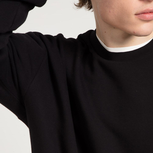 Sudadera Extra Grande de Algodón para Hombre, Estilo Urbano, Diseño Nuevo 2025, Sudadera Básica de Algodón Grueso para Hombre - Product Image 6