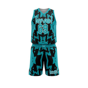 Uniforme de Baloncesto para Hombre, Corte Ajustado, Secado Rápido, Personalizable, con Diseño Transpirable, 100% Poliéster, para Todas las Temporadas - Product Image 1