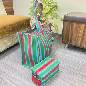 Bolsas de compras de nylon con bolsa Plástico de polipropileno reciclado sostenible Hecho India-Opciones a granel Bolsas ecológicas - Product Image 1