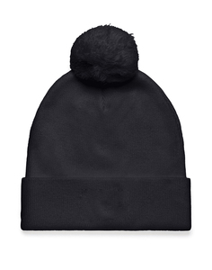 Gorro de punto con logotipo personalizado, poliéster, algodón, puños con puños comunes, diamantes de imitación coloridos, estilo callejero, Unisex, deportes informales para adultos - Product Image 1