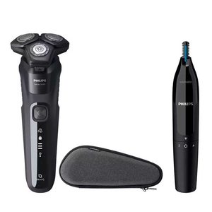 Afeitadora Eléctrica Rotativa 3 en 1 para Hombre, Recortadora Impermeable IPX7, Mini Maquinilla de Afeitar para Cara, Lavable, con Cabezales de Repuesto - Product Image 3