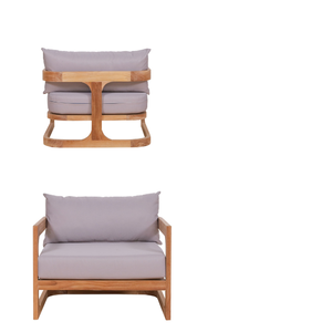 Meubles extérieurs de sofa simple de luxe de teck avec la conception moderne d'Indonésie - Product Image 6