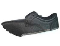 Sepatu kulit menunjukkan bagian atas untuk keselamatan sepatu kulit cetak BARTON sapi sepatu keselamatan atas pergelangan kaki tinggi atau pergelangan kaki rendah