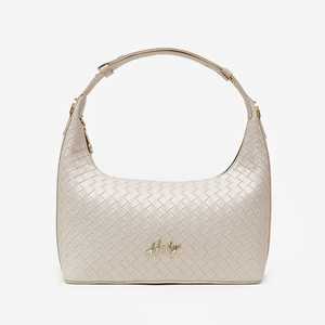 Sac Rosella en cuir synthétique tissé de qualité supérieure, sac à main pour femme, bandoulière, fermeture à glissière - Product Image 1