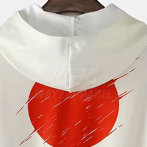 เสื้อฮู้ดผู้ชายผ้าโพลีเอสเตอร์พิมพ์ลายแบบระเหิดน้ำหนักเบา - Product Image 5