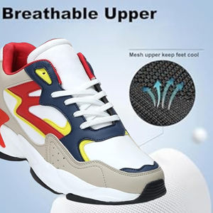 Botas baratas de alta calidad, zapatillas deportivas para maratón, joggers atléticos, zapatillas para caminar y correr, zapatillas gruesas informales con cordones para hombre y mujer - Product Image 3