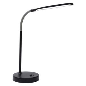 BEL AIR HOME - ARQUITECH LED Desk Flexo <b>Lamp</b> Adjustable <b>Touch</b> Control <b>Light</b> 6500K, 4000K, 3000K USB Port (BOSTON BLACK) - Product Image 1