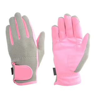 Gants d'équitation en cuir véritable Super Grip Gants d'équitation multicolores doux et confortables Gants d'équitation d'hiver pour femmes - Product Image 2