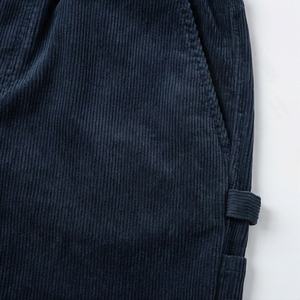 <b>Men's</b> Corduroy Cargo Pants With <b>Elastic</b> Waistband And Multiple Pockets Relaxed Fit <b>Casual</b> <b>Trousers</b> For Outdoor Everyday Wear - Product Image 5