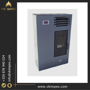 Poêle à granulés moderne de 150 m3 pour le chauffage d'une pièce de 3,14 kW à 7.1 kW Efficacité thermique avec veste d'air Design portable pour la maison et la villa - Product Image 5