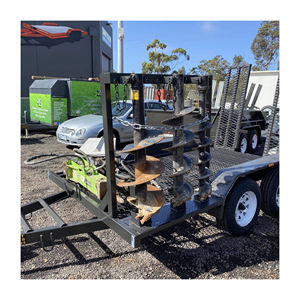 Remolque de jardín resistente al óxido para remolques agrícolas de transporte de plantas - Product Image 1