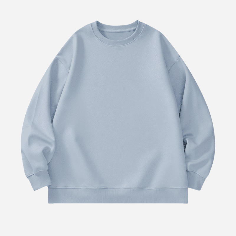 Ice Blue-Round Neck
