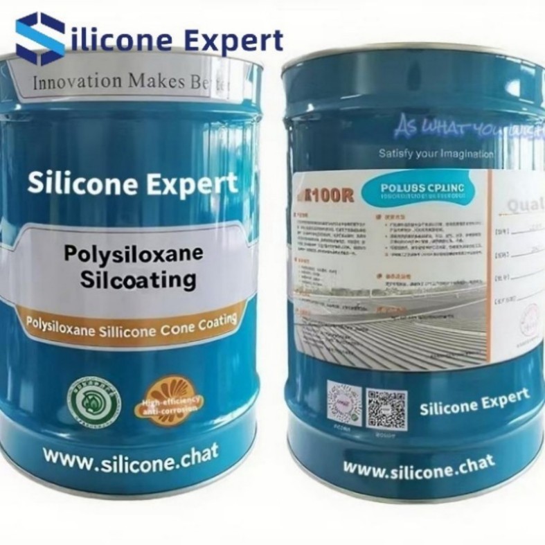 Polysiloxane Silicone Rubber Wall Coating Protective Layer on Buildings