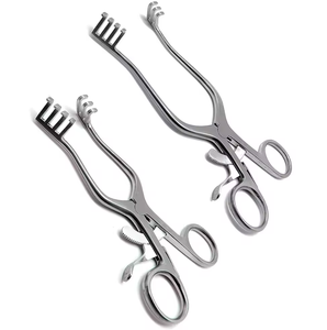 Retractores y fórceps de autorretención Weitlaner de uso desechable individual | Instrumentos quirúrgicos Weitlaner Retractor y fórceps - Product Image 2