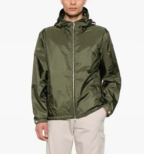 Chaqueta Cortavientos Impermeable de Alta Calidad para Hombre, Cierre de Cremallera Larga y Duradero, Ropa de Exterior Cómoda, Talla Grande - Product Image 1
