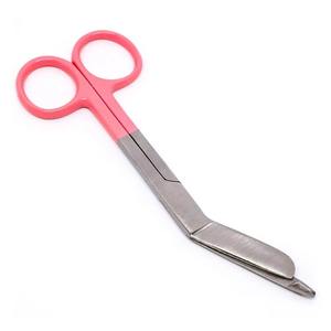 Tijeras para Vendajes de Enfermería HERMANN MEDITECH, Recubiertas, de Acero Inoxidable 30g, Herramienta de Corte Médica con Punta Roma para una Extracción Segura de Apósitos - Product Image 2