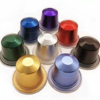 Mini capsules de café en gros à prix raisonnable Capsules de café en feuille d'aluminium scellables de haute qualité