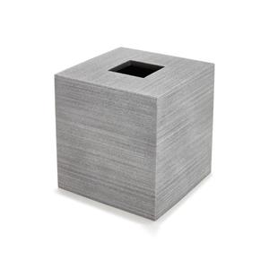 Boîte à mouchoirs en résine élégante et moderne aspect pierre Durabilité et sophistication dans la conception pour les espaces de vie - Product Image 1