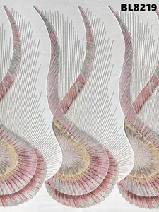 Elegante Tessuto in Pizzo con Motivo <span class=keywords><strong>a</strong></span> Ventaglio Sfumato - Rete Ricamata con Perline Premium per Abiti da Sera Europei, Abiti da Sposa e Alta Moda - Product Image 3