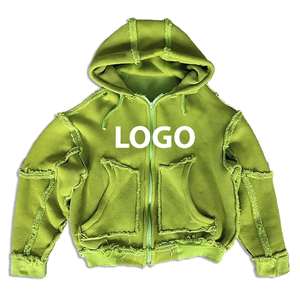 Custom <b>Tie</b> Dye Quarter Sweatshirt Oversized Thick Unisex High Quality 100% Cotton Hoodies <b>Black</b> Pocket Streetwear Winter - Product Image 2