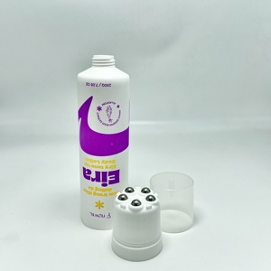 Solution d'emballage cosmétique OEM pour soins de la peau Vietnam, tube PE pour le corps 150ml 200ml avec bouchon à bille de massage, impression brillante, diamètre 50mm - Product Image 5