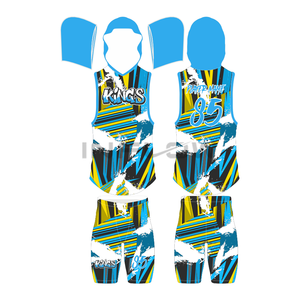 Ensemble d'uniformes de football avec drapeau 7v7 à motifs de sublimation personnalisés Vêtements de sport légers de dernier style de qualité - Product Image 6