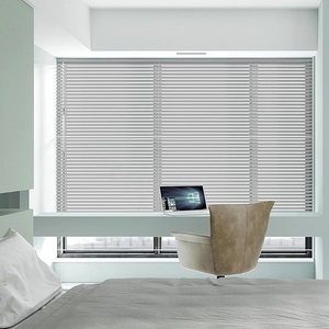 Anyhoo Stores <span class=keywords><strong>vénitiens</strong></span> électriques en PVC au design moderne avec ouverture verticale pour une utilisation en hôtel Pare-soleil écologique pour fenêtre extérieure - Product Image 3