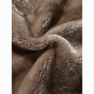 2025 plus vente chaude hommes veste en cuir véritable agneau Bomber veste hommes Vintage marron avec col Premium veste en cuir hommes - Product Image 4