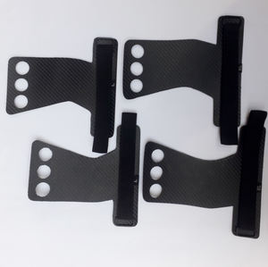 Poignée en cuir de gymnastique, poignée en caoutchouc durable pour l'haltérophilie et l'entraînement en salle de sport, LAIEM INTERNATIONAL LI-6679, tailles S/M/L/XL - Product Image 6