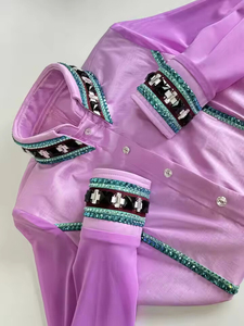 Vestes équestres à fond intégral pour femmes legging d'équitation imprimé en silicone personnalisé Jodhpur et culottes vente en gros - Product Image 2