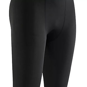 Leggings de yoga personnalisés pour hommes Taille élastique douce Spandex Polyester Durable Meilleure fabrication Pantalon Style - Product Image 5