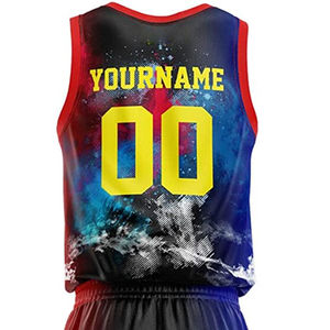 Uniforme de Baloncesto Unisex Personalizado de Secado Rápido, Ropa Deportiva de Primera Calidad, Fabricante y Proveedor de Uniformes de Baloncesto al por Mayor - Product Image 3