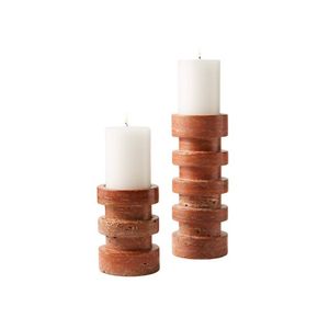MOON DESIGN <b>Marble</b> <b>Candle</b> Holders Perfectly Crafted to Elevate Your Home Decor with a Touch of Elegance nature Sophistication - Product Image 6