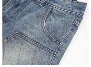 Fabriqué en usine Baggy déchiré Soft Casual Wear Denim Shorts Hommes Fashion Street Style Jeans Shorts - Product Image 2