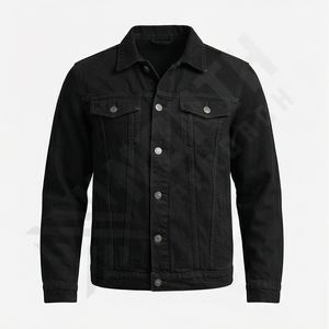 Chaqueta Vaquera Transpirable para Hombre, Buena Calidad, Precio Razonable, Logotipo Personalizado, Chaqueta Vaquera de Estilo Urbano - Product Image 1