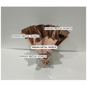 Bol de service moderne en acier inoxydable doré, design unique, bol à chocolat en métal poli, fournisseur de décoration intérieure en vente - Product Image 4