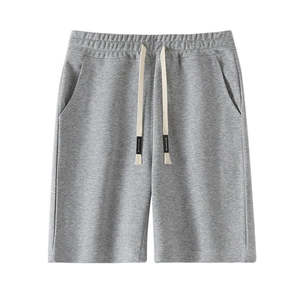 Short de survêtement en coton pour hommes, pantalon de course décontracté surdimensionné avec poches, modèle de short chaud 100% coton, vente en gros - Product Image 5